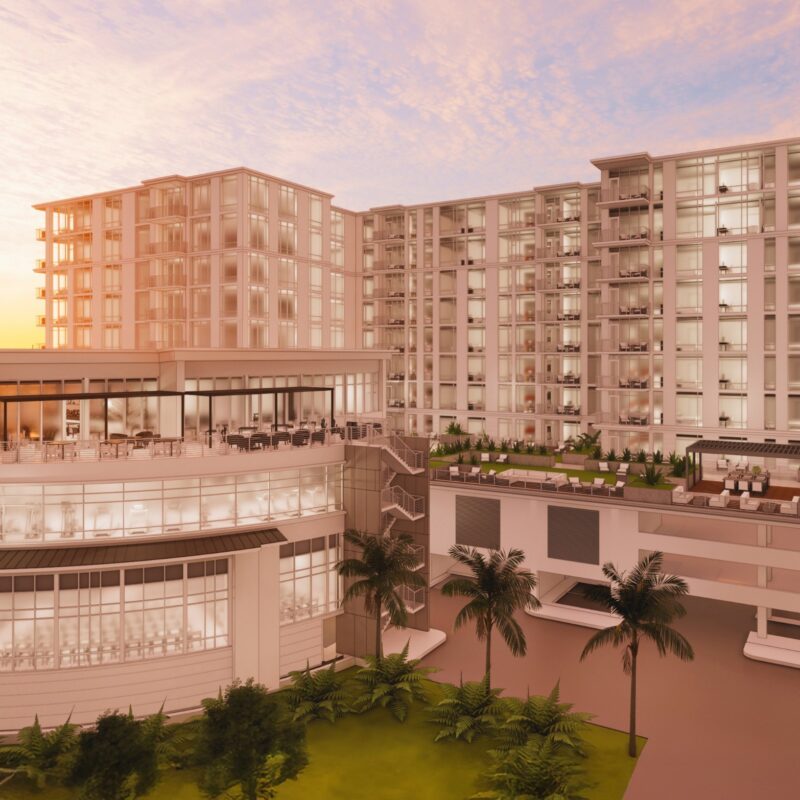 North Bay Tower Expansion rendering